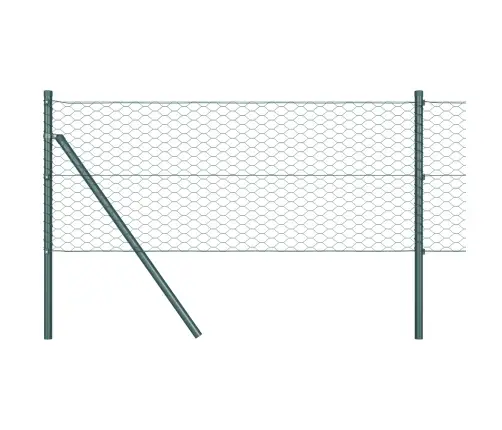 Heksagoninė Tvora Žalia 0,8 X 10 M Pvc
