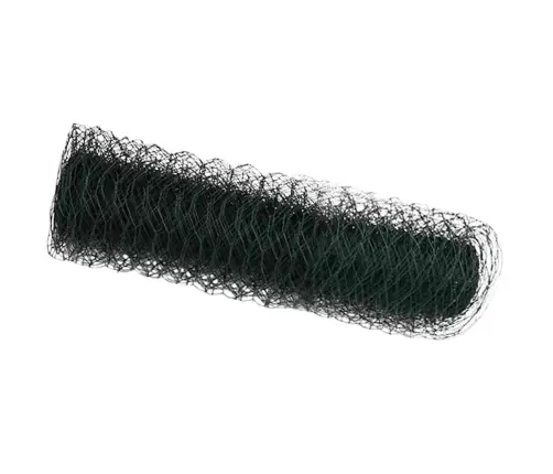 Sešstūra Žogs Zaļa 10000 X 0.09 X 80 Cm Tērauds Vidaxl