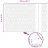 Heksagonaalne Tara Hall 0.4 X 10 M Teras
