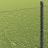 Sešstūra Žogs Pelēks Pelēka 1.6 X 10 M Tērauds Vidaxl Sešstūra Žogs Pelēks Pelēka 1.6 X 10 M Tērauds Vidaxl