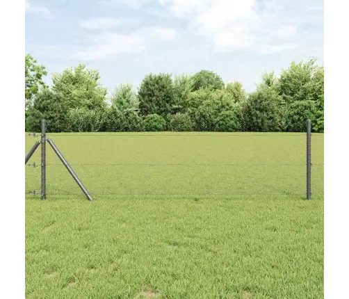 Heksagoninė Tvora Pilka 0.5 X 50 M Plienas