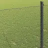 Sešstūra Žogs Pelēks Pelēka 1.4 X 50 M Tērauds Vidaxl