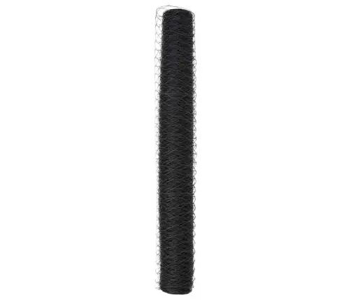 Sešstūra Žogs Pelēks Pelēka 1.4 X 50 M Tērauds Vidaxl