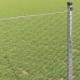 Sešstūra Žogs Pelēks Sudraba 0.4 X 10 M Cinkots Tērauds Vidaxl