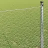 Šešiakampė Tvora Sidabro 1.4 X 10 M Galvanizuotas Plienas