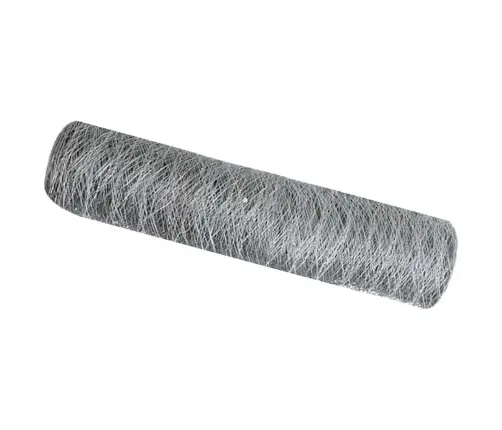 Sešstūra Žogs Sudraba 5000 X 0.05 X 60 Cm Cinkots Tērauds Vidaxl