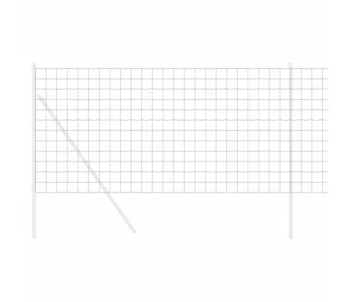 Sešstūra Žogs Sudraba 5000 X 0.05 X 120 Cm Cinkots Tērauds Vidaxl
