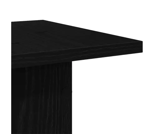 Augu Statīvs 2 Gabali Melnais Ozols 30X30X80 Cm Inženierijas Koks Vidaxl Augu Statīvs 2 Gabali Melnais Ozols 30X30X80 Cm Inženierijas Koks Vidaxl