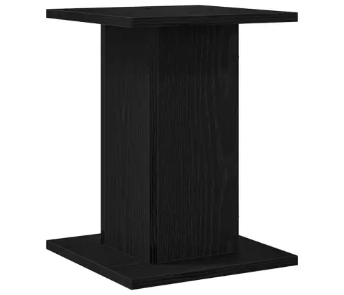 Augu Statīvs 2 Gabali Melna Ozola 30X30X40 Cm Mākslīgā Koka Vidaxl