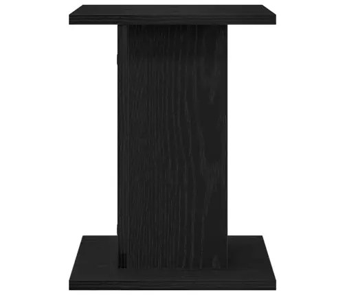 Augu Statīvs 2 Gabali Melna Ozola 30X30X40 Cm Mākslīgā Koka Vidaxl