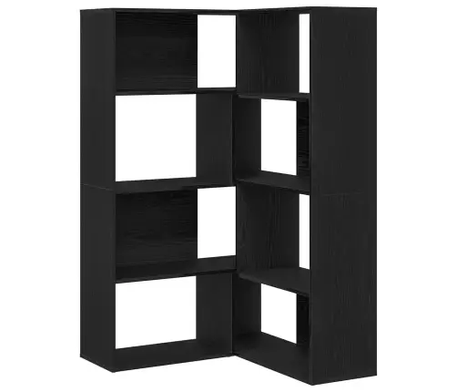 Spinta 2 Pcs Juodas Ąžuolas 85 X 85 X 140 Cm Apdirbta Mediena