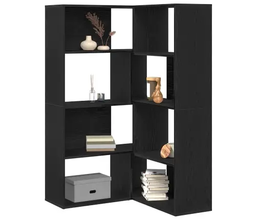 Spinta 2 Pcs Juodas Ąžuolas 85 X 85 X 140 Cm Apdirbta Mediena