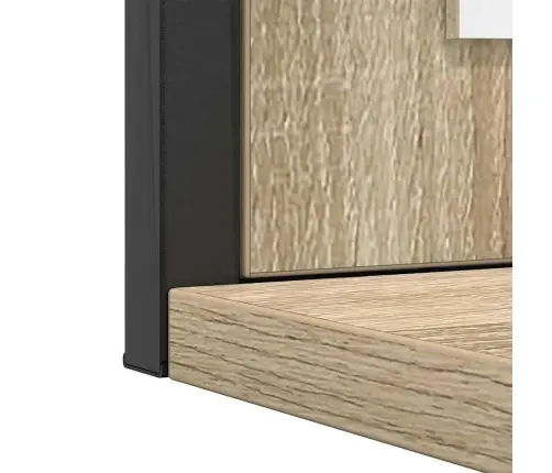 3 Gabalu Vannas Istabas Komplekts Gaiši Ozola Inženierijas Kokam Vidaxl