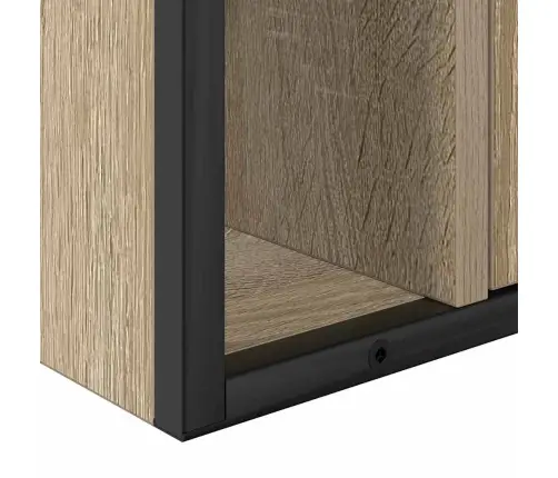 3 Gab. Vannas Istabas Mēbeļu Komplekts Gaišais Ozols Vidaxl