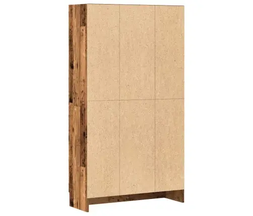 Grāmatu Plaukts, Veca Koka, 82,5X30,5X150 Cm, Inženierijas Koks Vidaxl