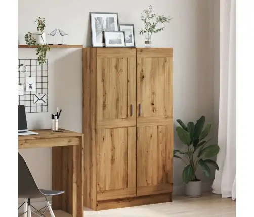 Grāmatu Plaukts, Koka Krāsa, 82,5X30,5X150Cm, Inženierijas Koks Vidaxl