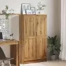 Grāmatu Plaukts, Koka Krāsa, 82,5X30,5X150Cm, Inženierijas Koks Vidaxl