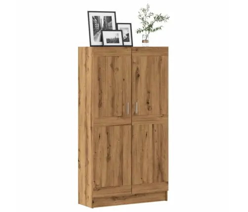 Grāmatu Plaukts, Koka Krāsa, 82,5X30,5X150Cm, Inženierijas Koks Vidaxl