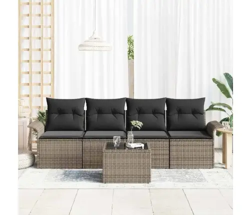 Diivanikomplekt Padjaga 5 Pcs Hall Polürotang