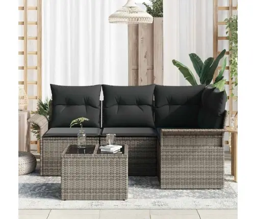 Aia Diivanikomplekt Padjaga 5 Pcs Hall Polürotang