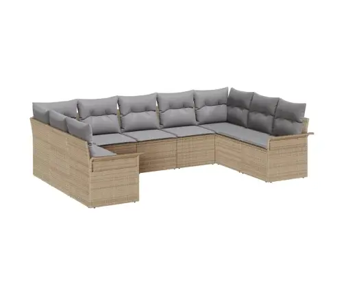 Aia Diivanikomplekt Padjaga Beež Polürotang