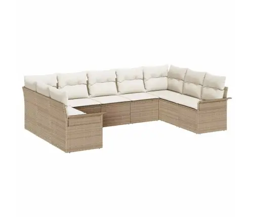 Aia Diivanikomplekt Padjaga Beež Polürotang