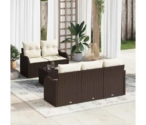 Aia Diivanikomplekt Pruun Polürotang