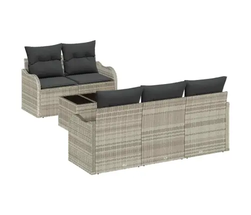 Aia Diivanikomplekt Helehall Polürotang