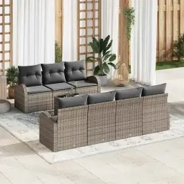 Aia Diivanikomplekt 8 Pcs Hall 55 X 55 X 37 Cm Polürotang