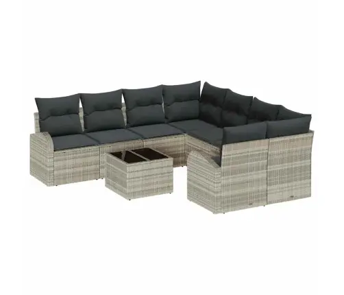 Sodo Sofų Rinkinys 55 X 55 X 37 Cm Poliratanas