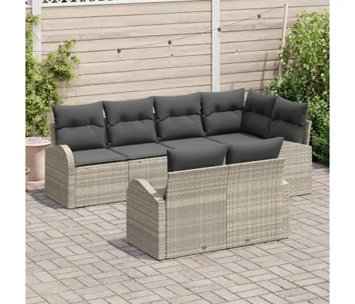 Aia Diivanikomplekt Helehall Polürotang