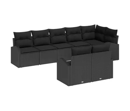 Sodo Sofų Rinkinys 8 Pcs Poliratanas