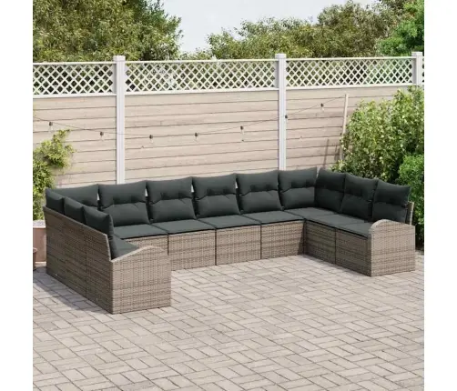 Diivanikomplekt Padjaga 10 Pcs Hall Polürottang