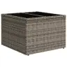 Sodo Sofų Rinkinys 7 Pcs Pilka 55 X 55 X 37 Cm Poliratanas