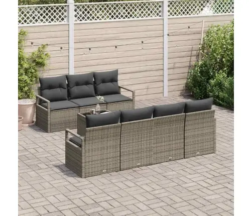 Diivanikomplekt 8 Pcs Hall Polürotang