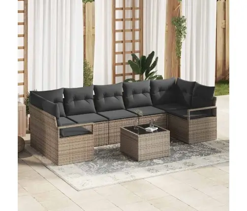 Diivanikomplekt 8 Pcs Hall Polürotang