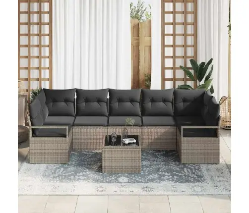 Diivanikomplekt 8 Pcs Hall Polürotang