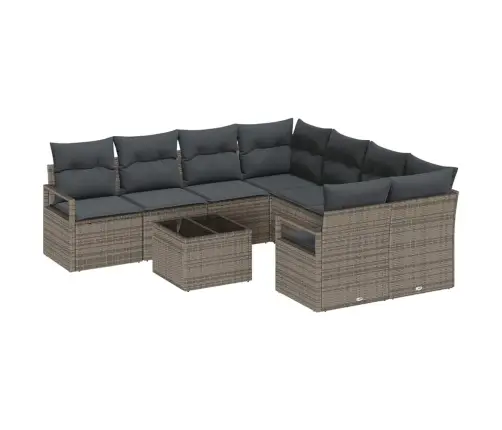 Diivanikomplekt Padjaga 9 Pcs Hall Polürotang