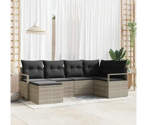 Diivanikomplekt 6 Pcs Helehall Polürotang