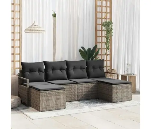 Diivanikomplekt 6 Pcs Hall Polürotang