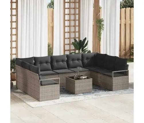 Diivanikomplekt Padjaga 10 Pcs Hall Polürotang