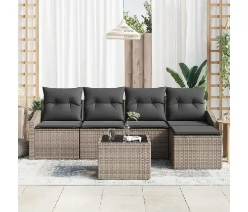 Diivanikomplekt Padjaga 6 Pcs Hall Polürotang