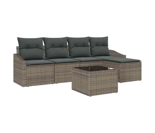 Diivanikomplekt Padjaga 6 Pcs Hall Polürotang