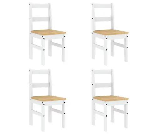 5-Osaline Söögilauakomplekt "Panama", Valge Männipuit