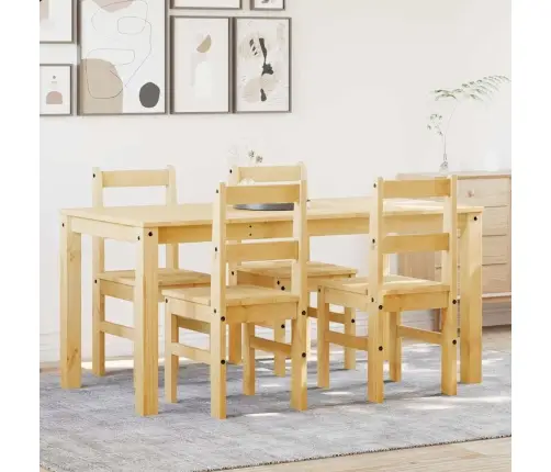 5-Osaline Söögilauakomplekt "Panama", Männipuit