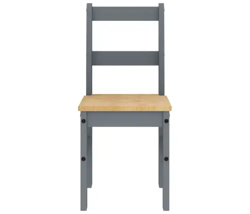 Valgomojo Komplektas Panama, 5 Dalių, Pilka Pušies Masyvas