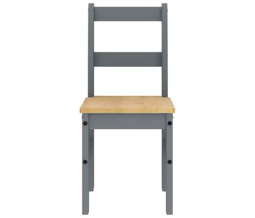 Valgomojo Komplektas Panama, 7 Dalių, Pilka Pušies Masyvas