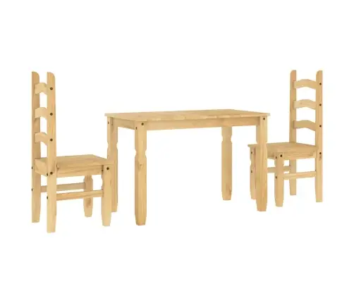 3-Osaline Söögilauakomplekt "Panama", Männipuit