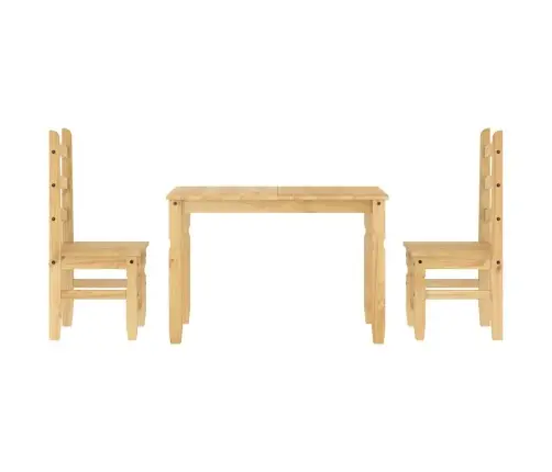 3-Osaline Söögilauakomplekt "Panama", Männipuit