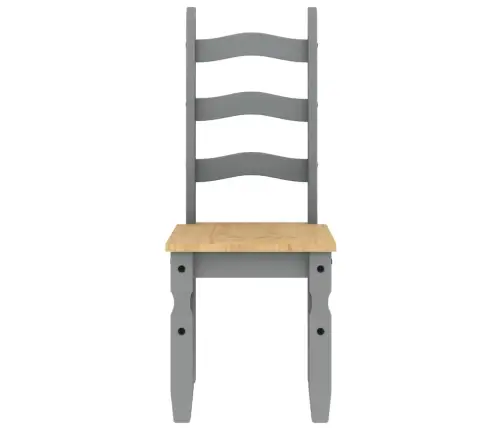 3-Daļīgs Pusdienu Mēbeļu Komplekts Panama, Pelēka Priedes Koks Vidaxl